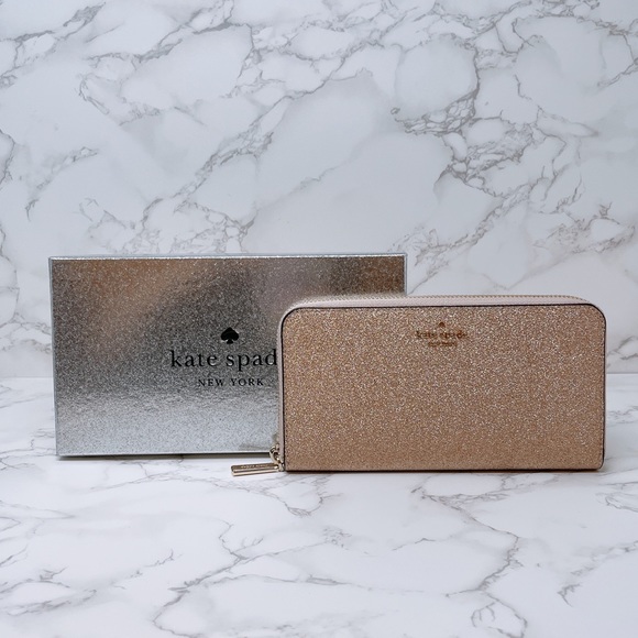 kate spade Handbags - Kate Spade Glitter Fabric Wallet